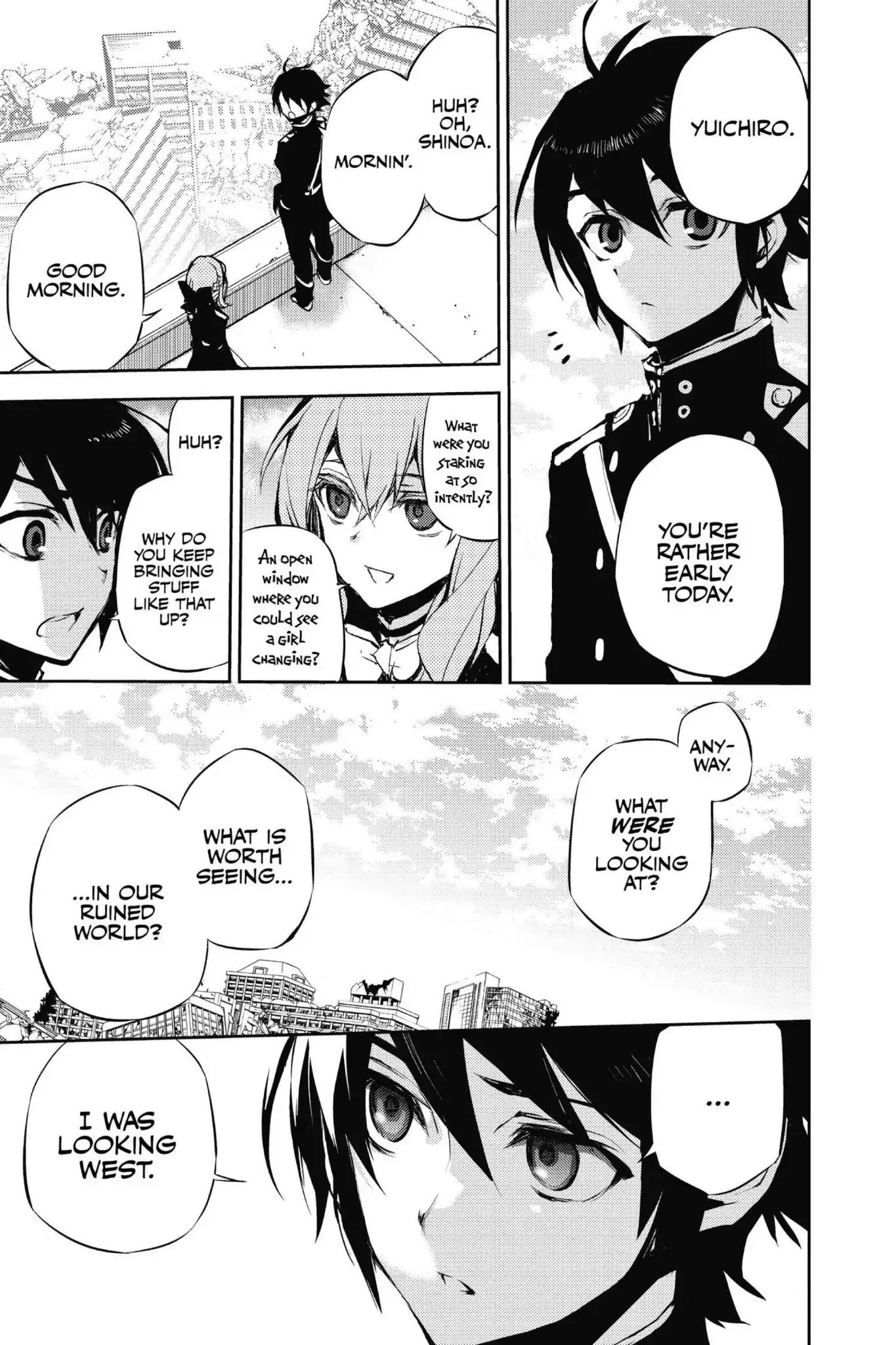 Read Owari no Seraph Manga Online