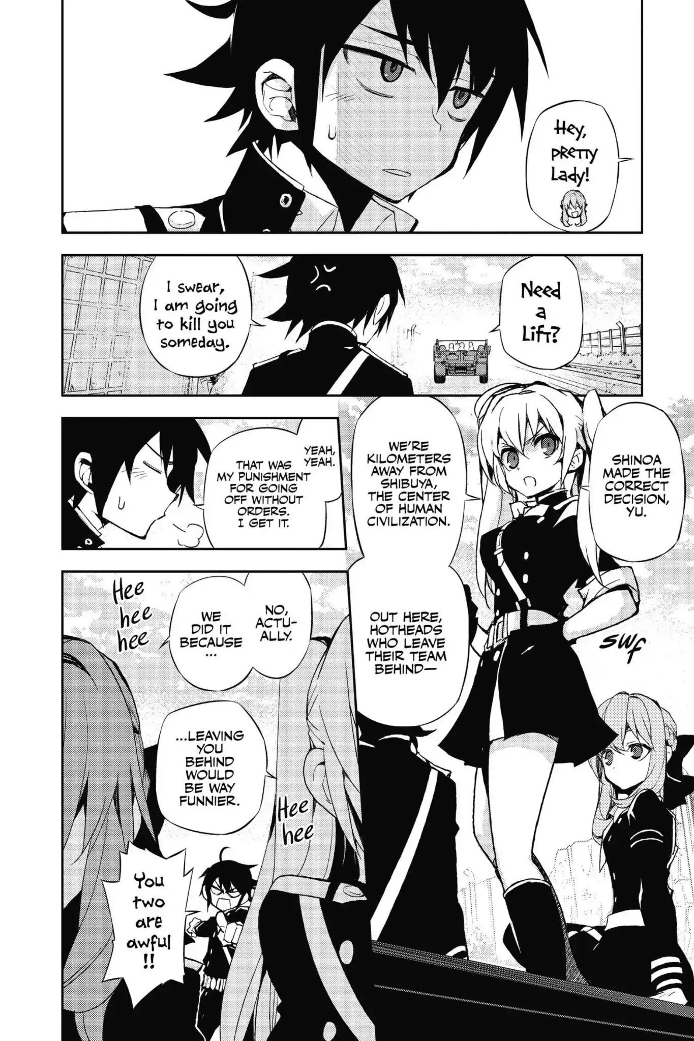 Read Owari no Seraph Manga Online