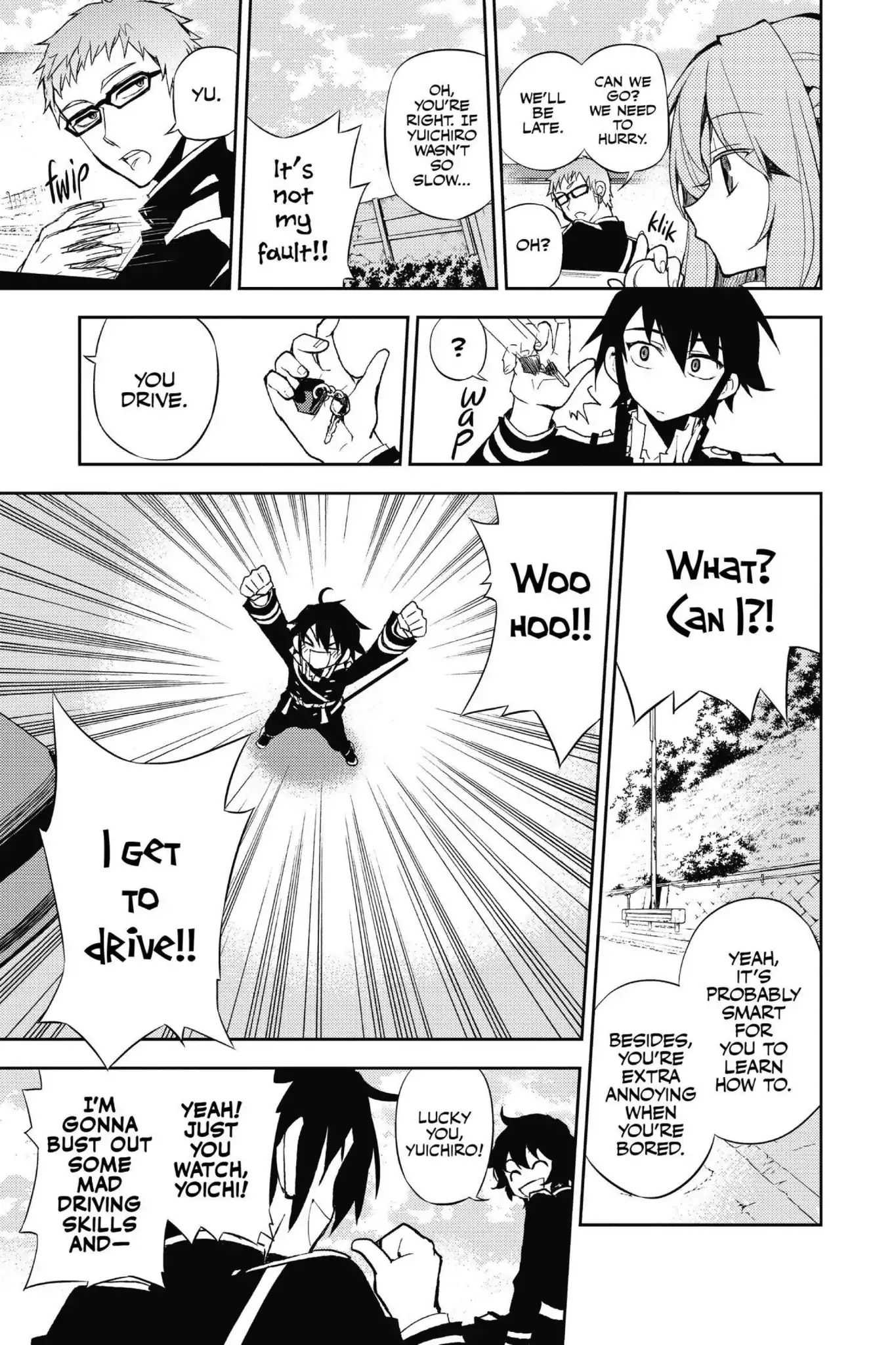 Read Owari no Seraph Manga Online