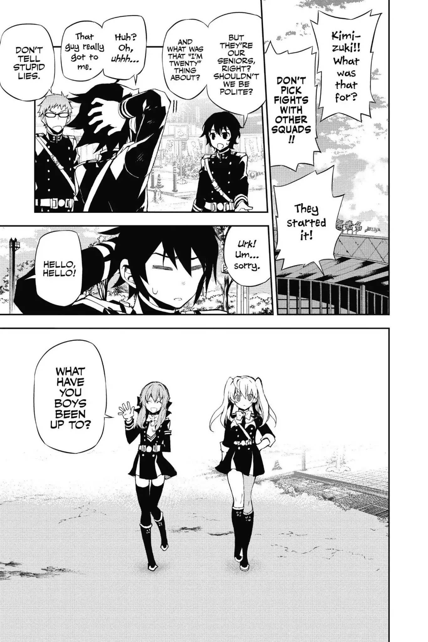 Read Owari no Seraph Manga Online