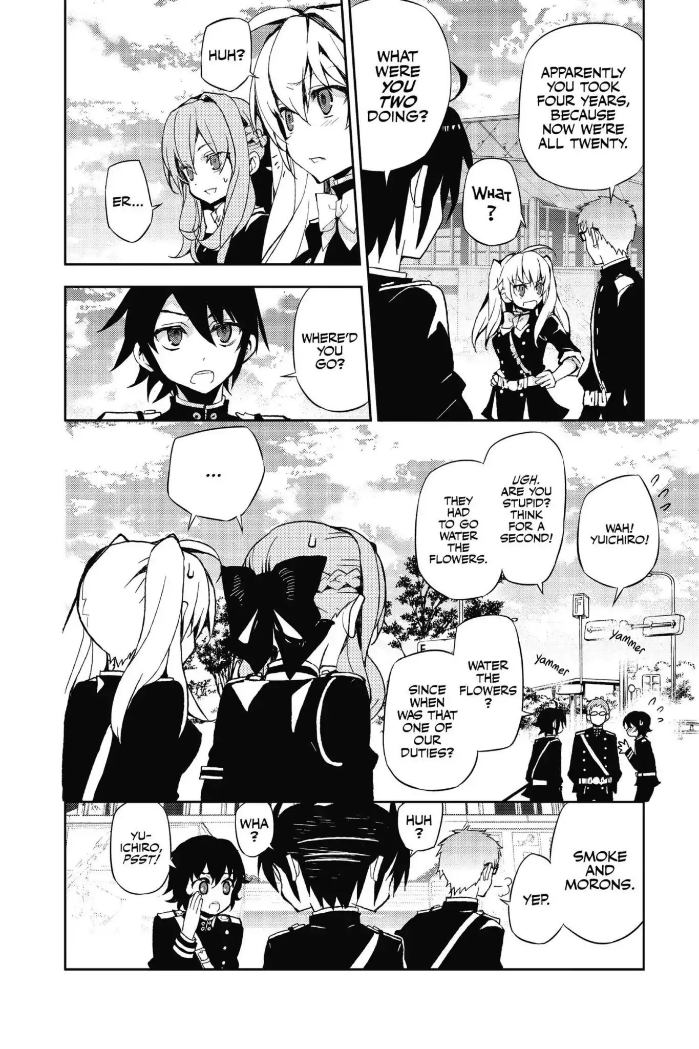 Read Owari no Seraph Manga Online