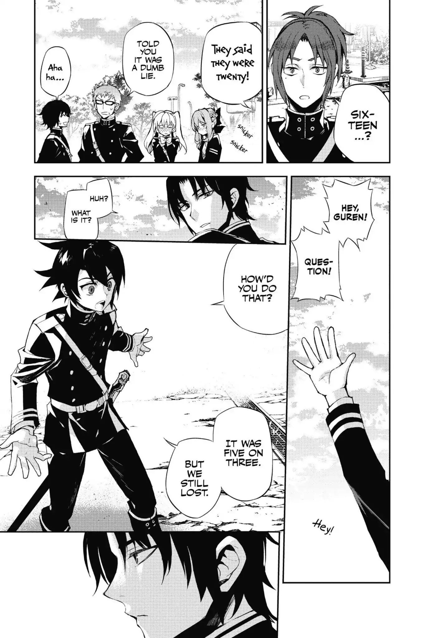 Read Owari no Seraph Manga Online