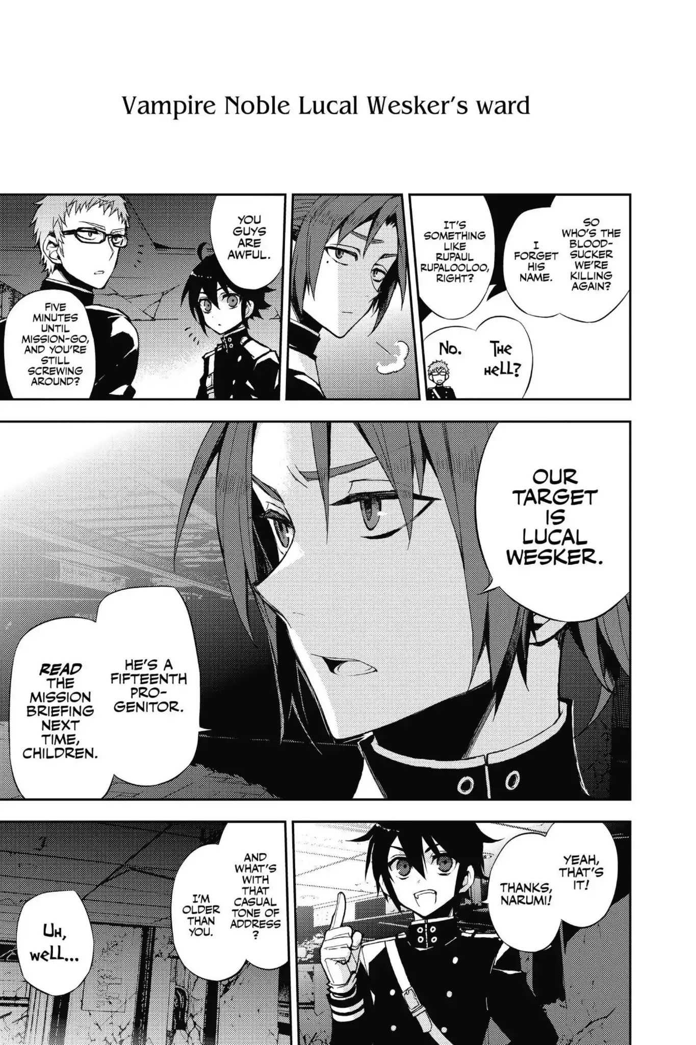 Read Owari no Seraph Manga Online