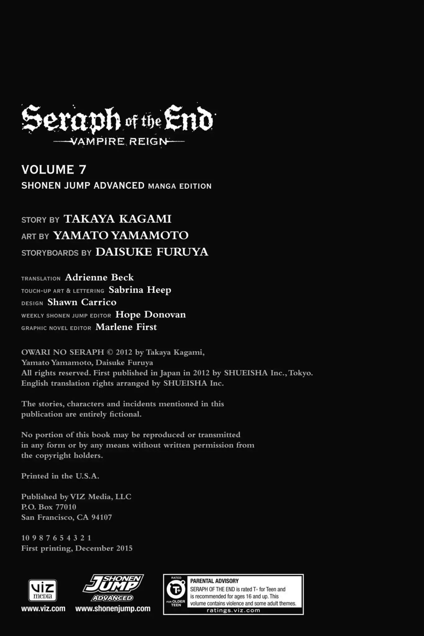 Read Owari no Seraph Manga Online