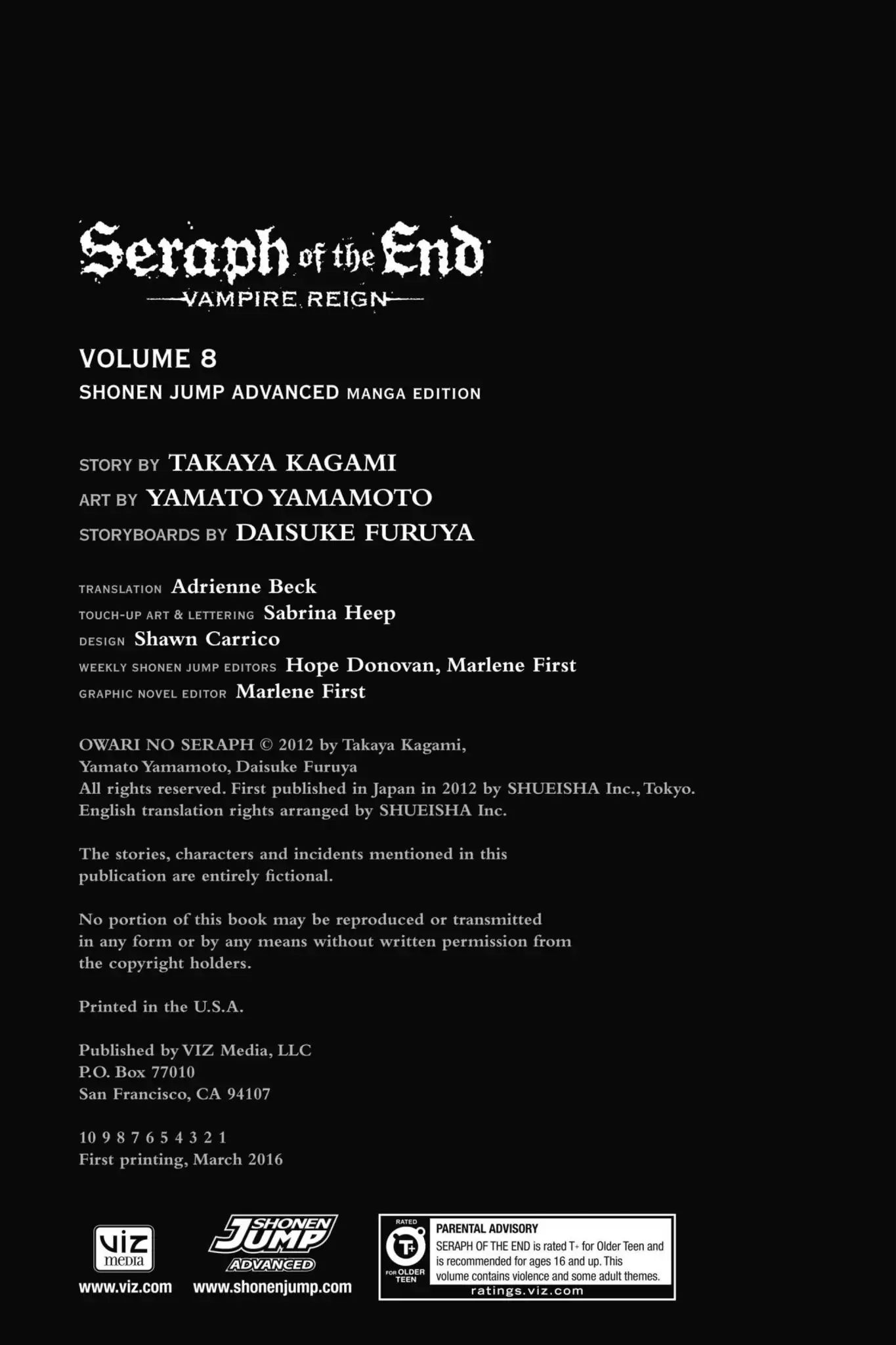 Read Owari no Seraph Manga Online