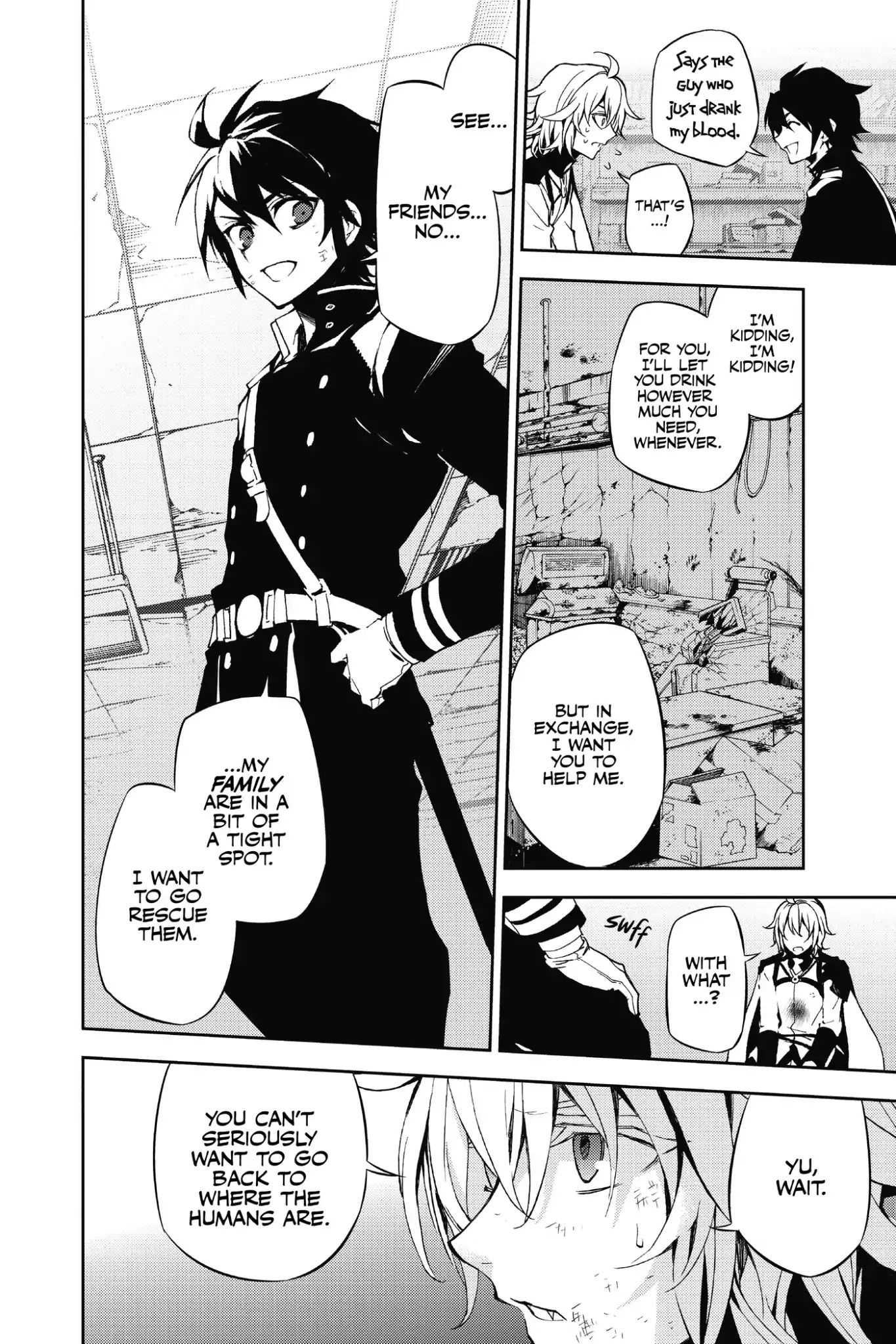 Read Owari no Seraph Manga Online