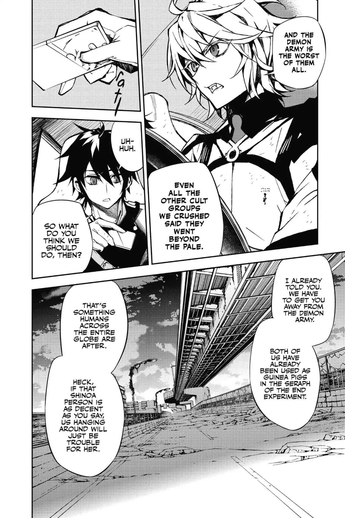 Read Owari no Seraph Manga Online