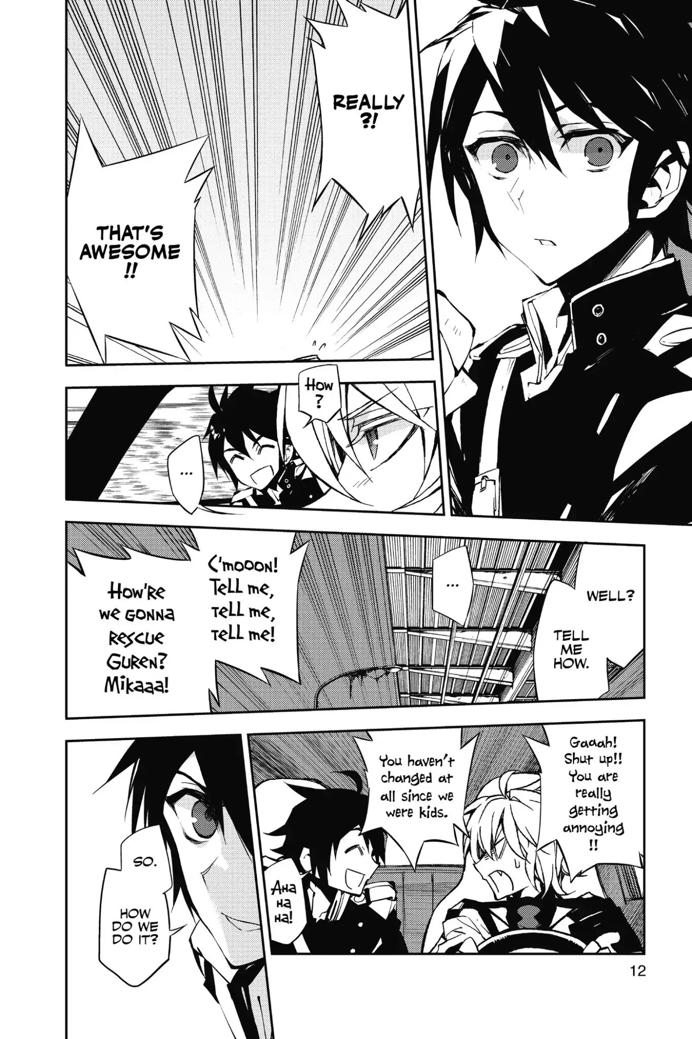 Read Owari no Seraph Manga Online