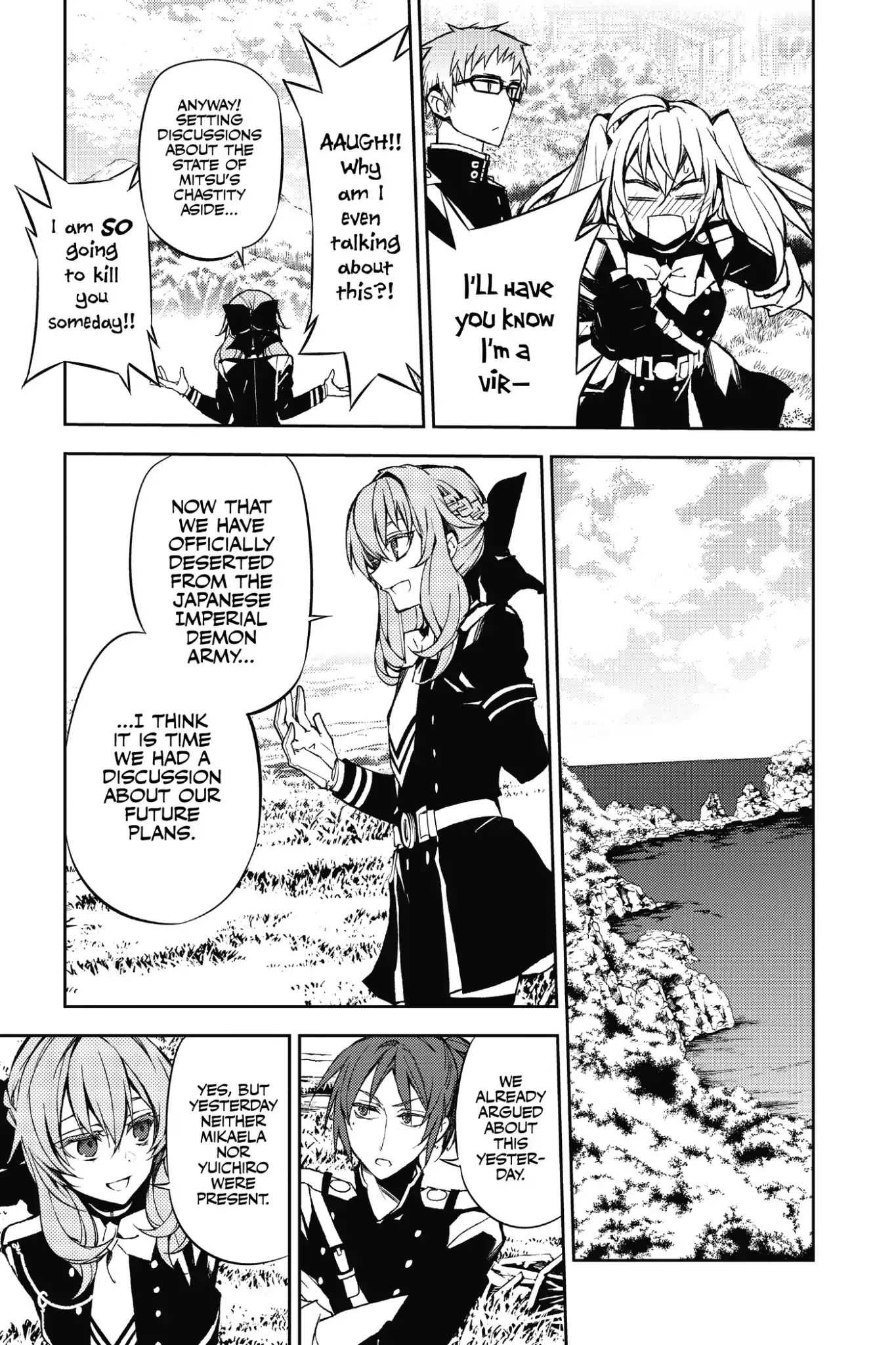 Read Owari no Seraph Manga Online