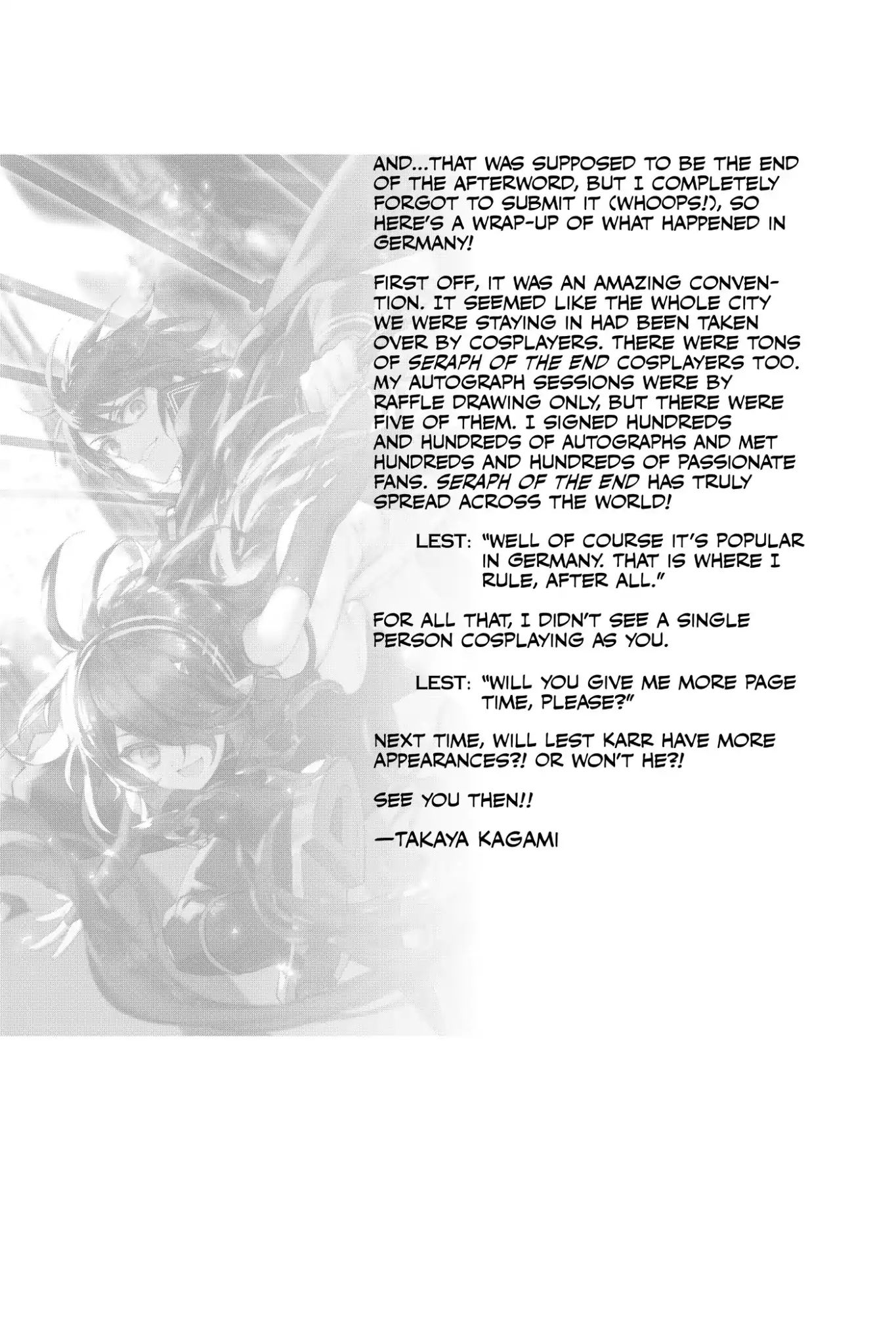 Read Owari no Seraph Manga Online