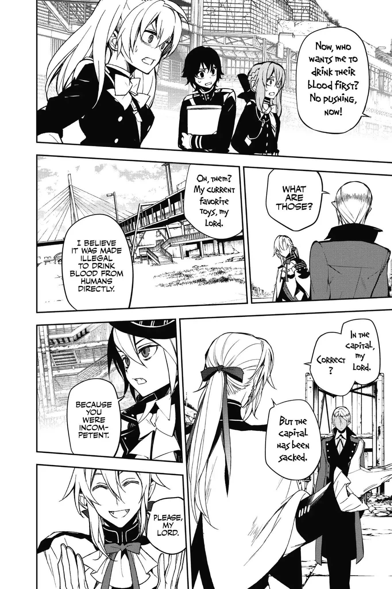 Read Owari no Seraph Manga Online
