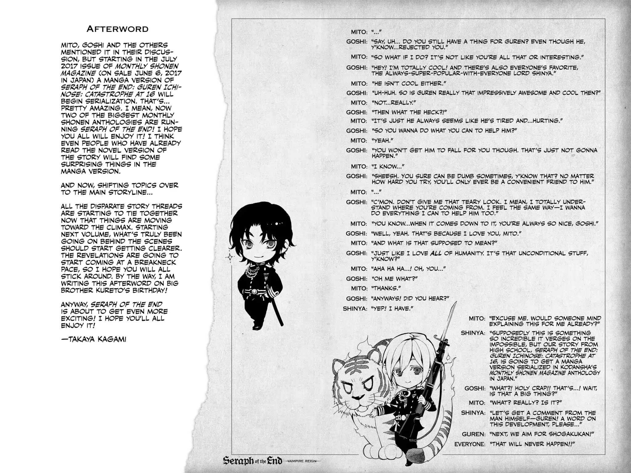 Read Owari no Seraph Manga Online
