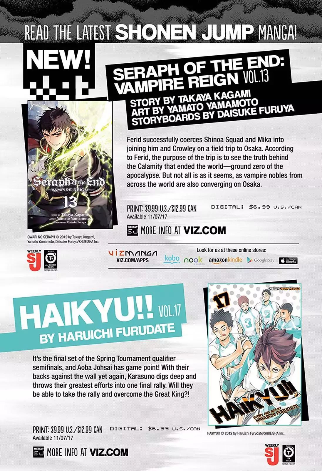 Read Owari no Seraph Manga Online