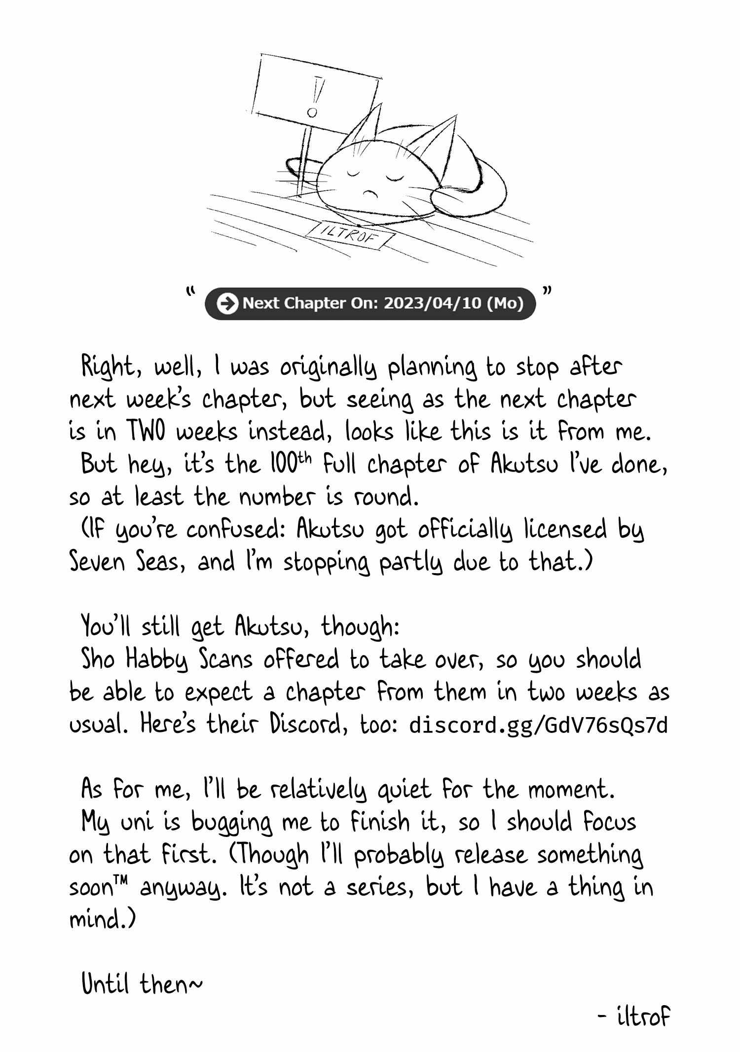 Read Please Go Home, Akutsu-San! Manga Online