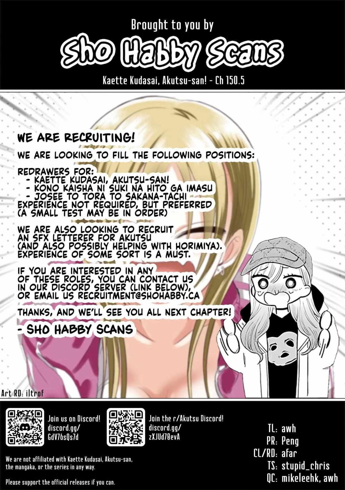 Read Please Go Home, Akutsu-San! Manga Online