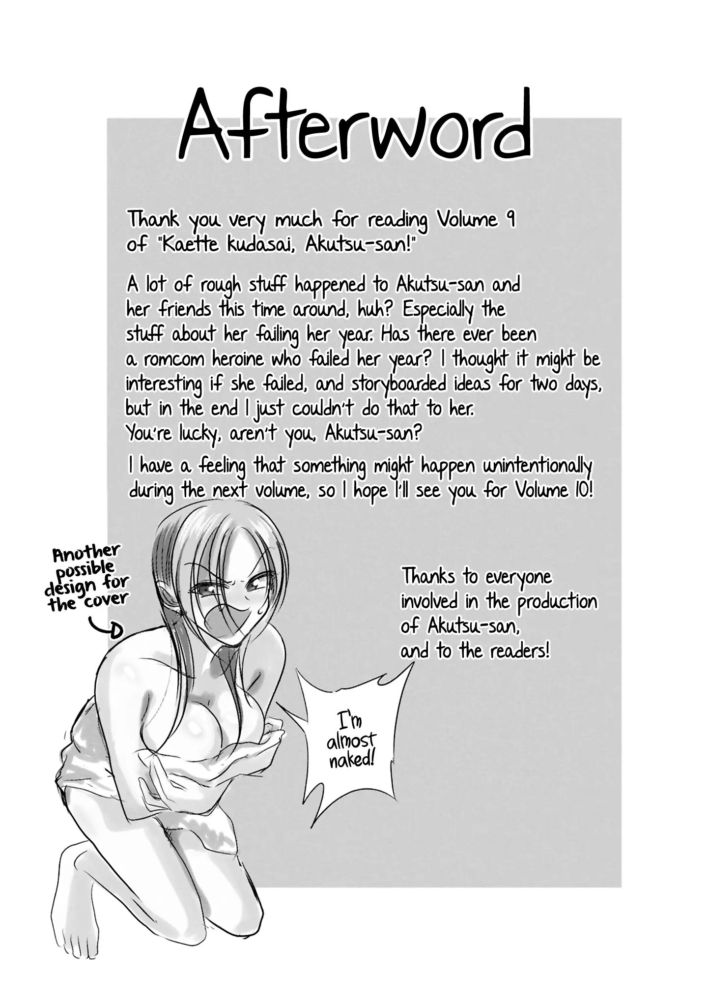 Read Please Go Home, Akutsu-San! Manga Online
