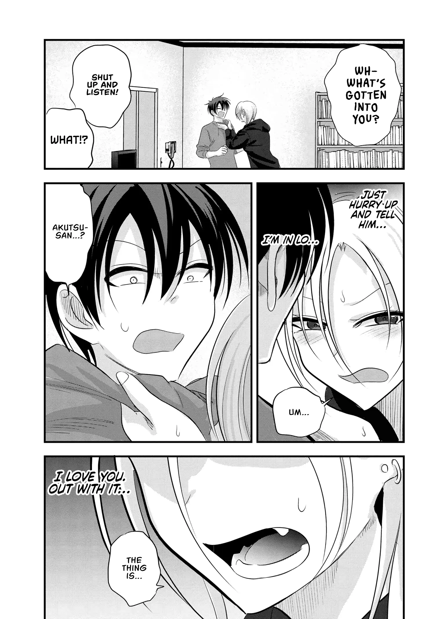 Read Please Go Home, Akutsu-San! Manga Online