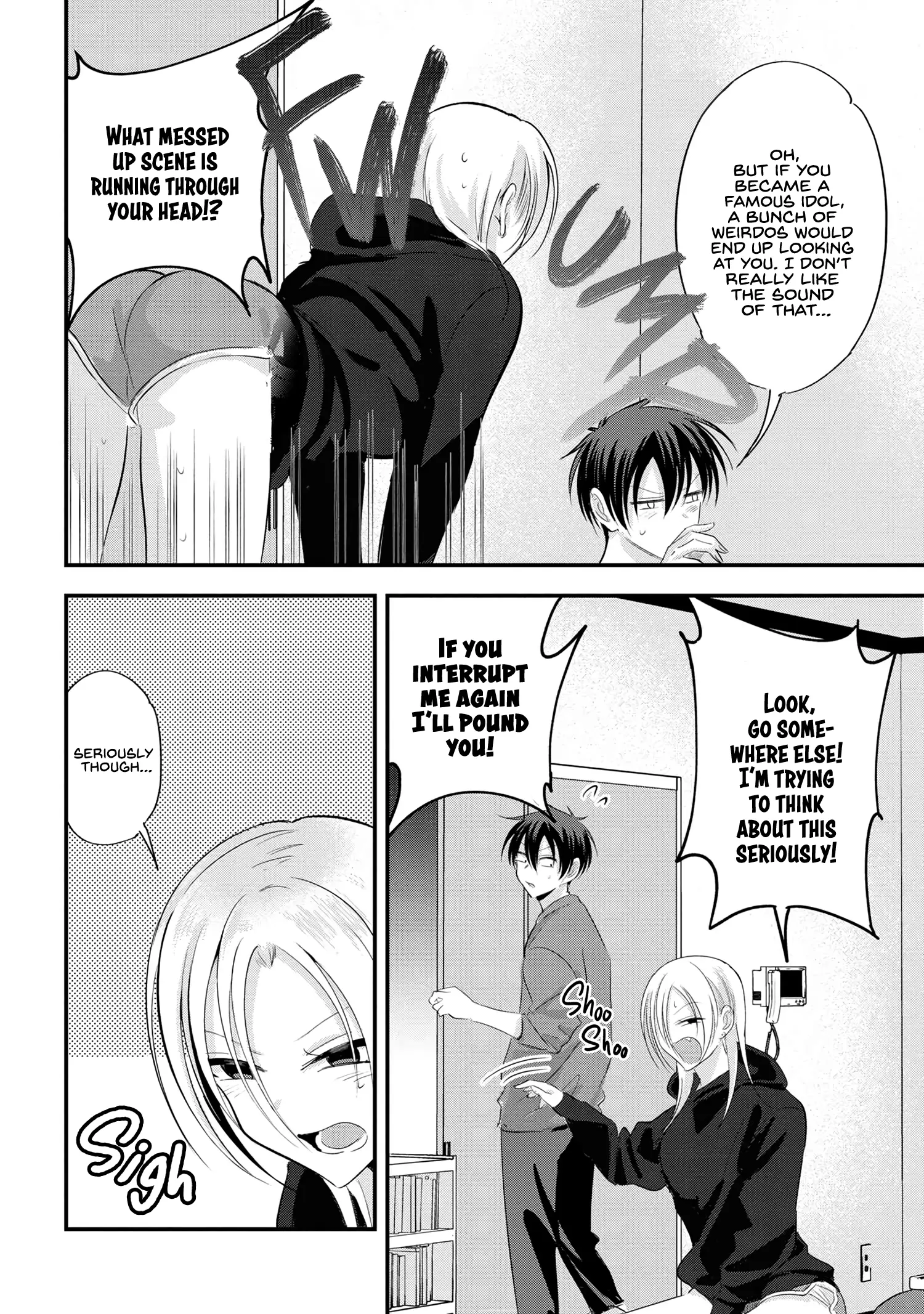 Read Please Go Home, Akutsu-San! Manga Online