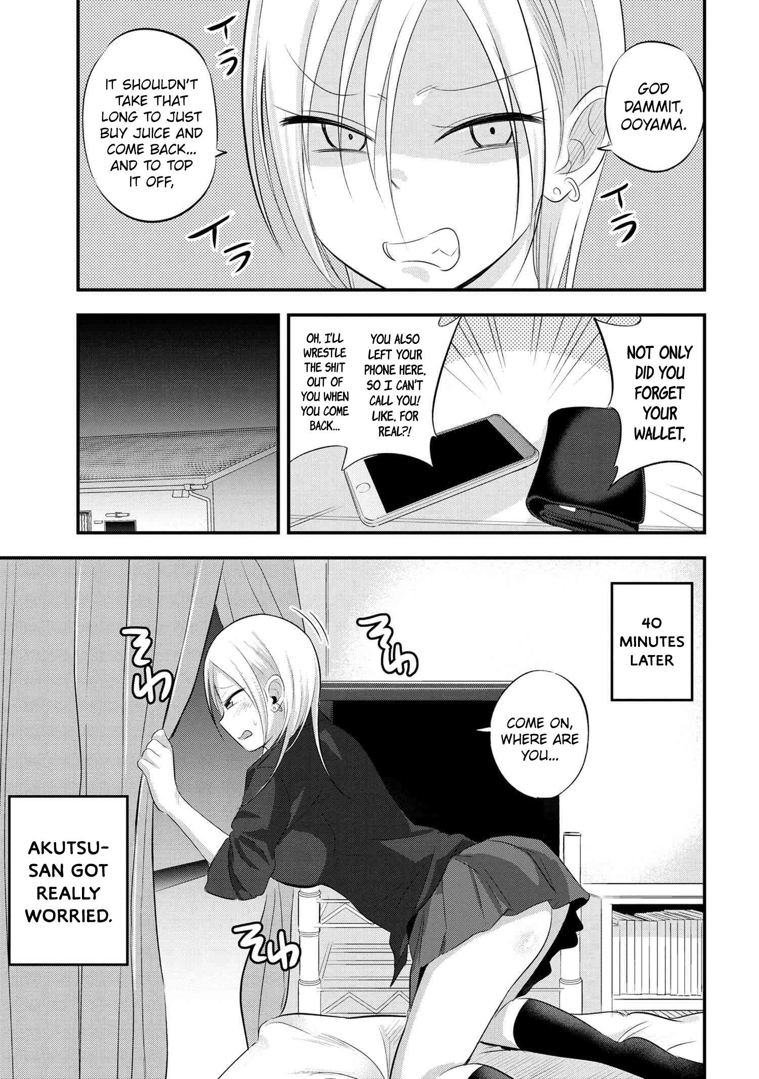 Read Please Go Home, Akutsu-San! Manga Online