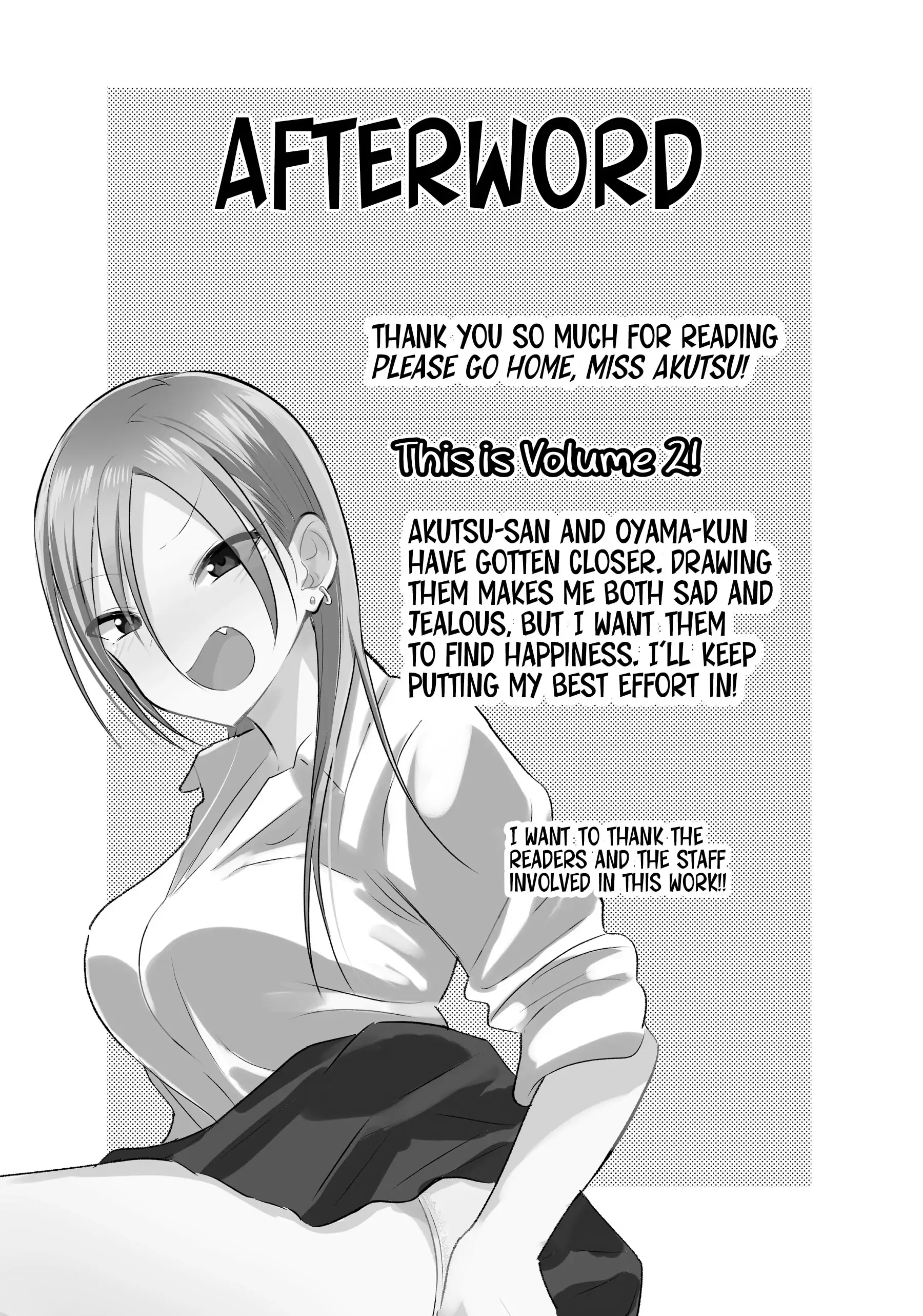 Read Please Go Home, Akutsu-San! Manga Online