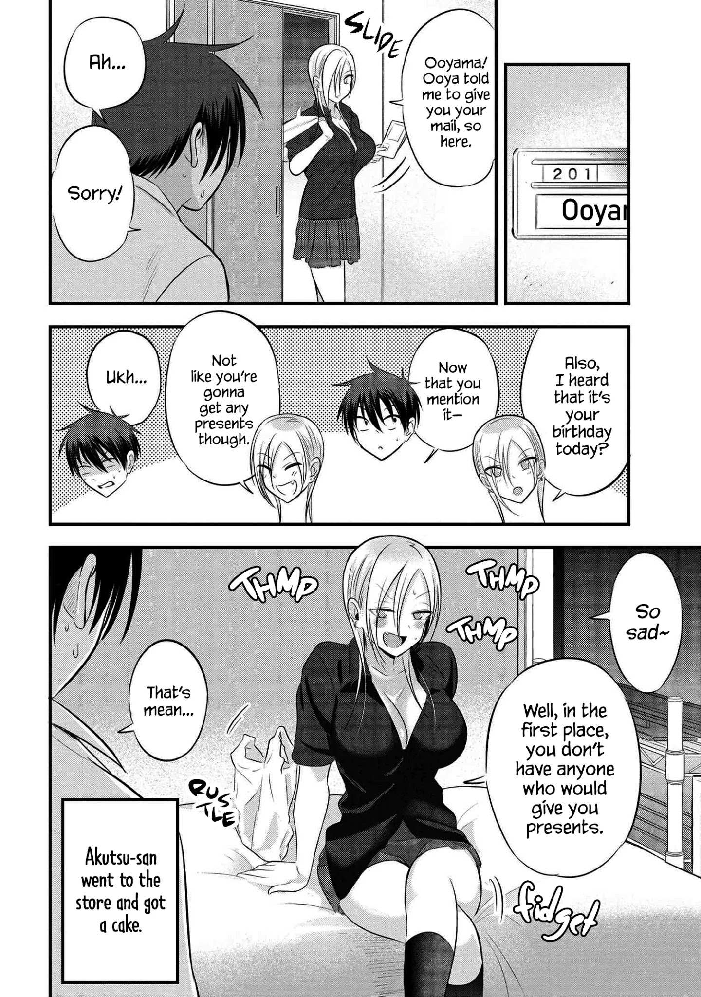 Read Please Go Home, Akutsu-San! Manga Online