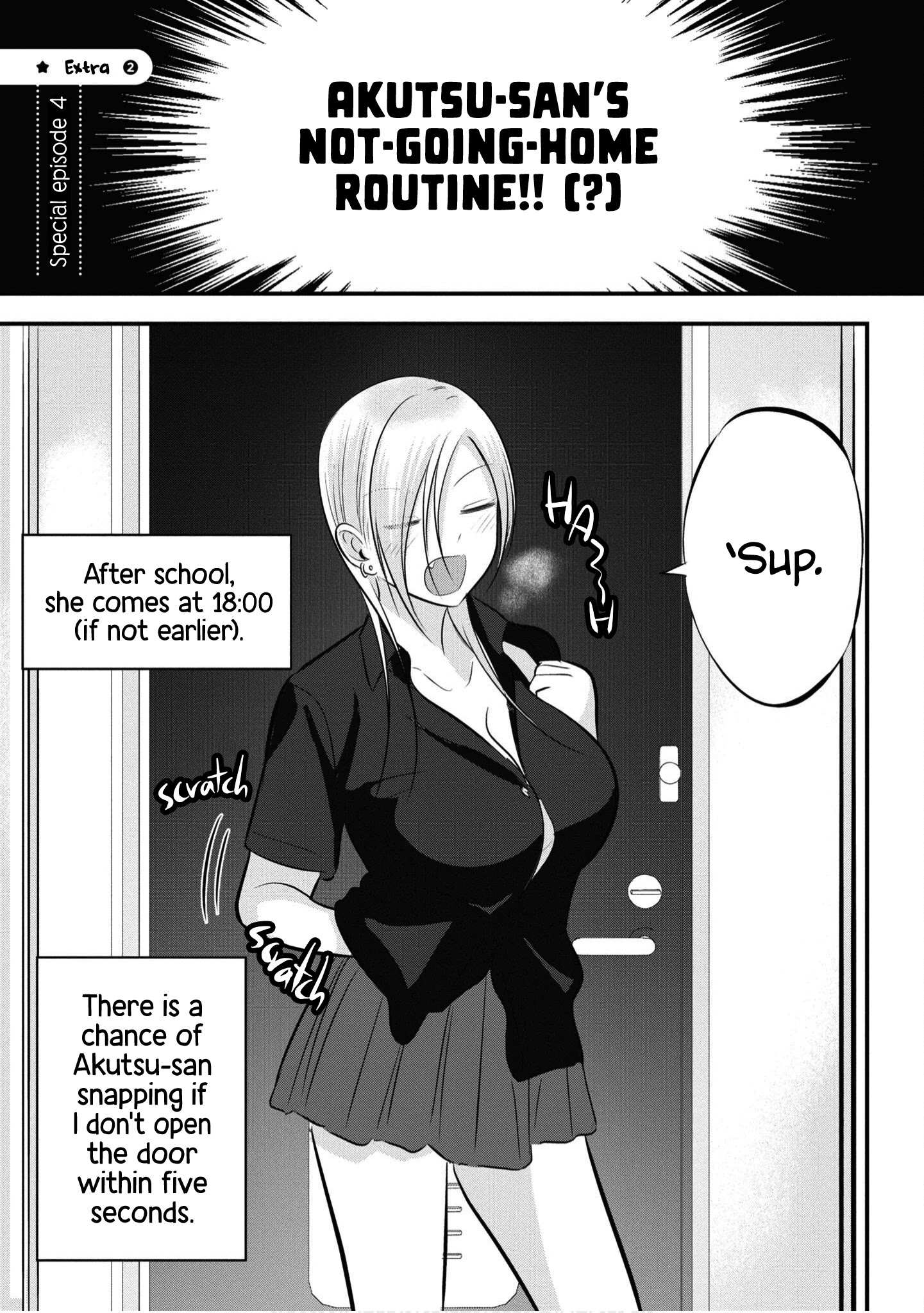 Read Please Go Home, Akutsu-San! Manga Online