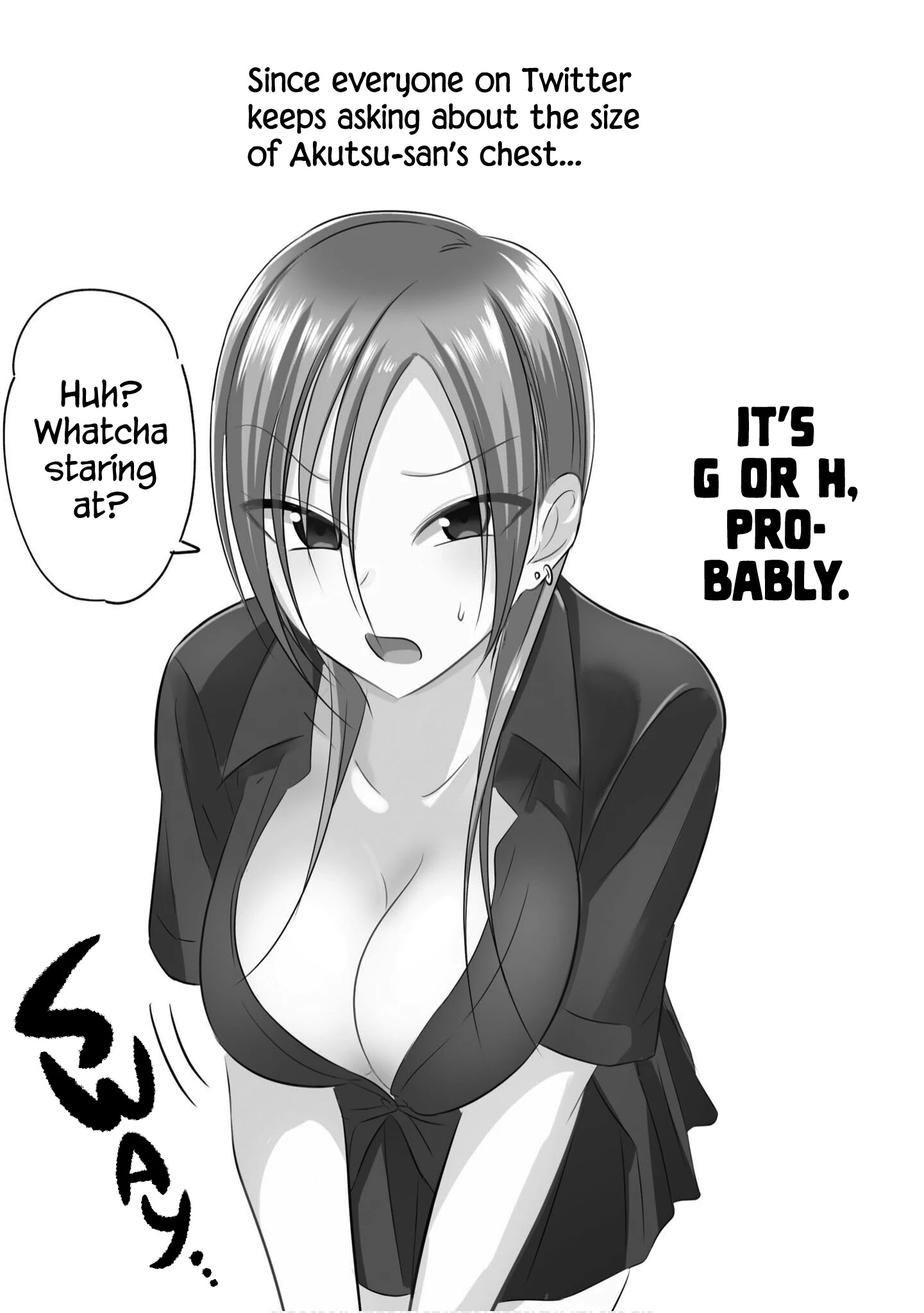 Read Please Go Home, Akutsu-San! Manga Online