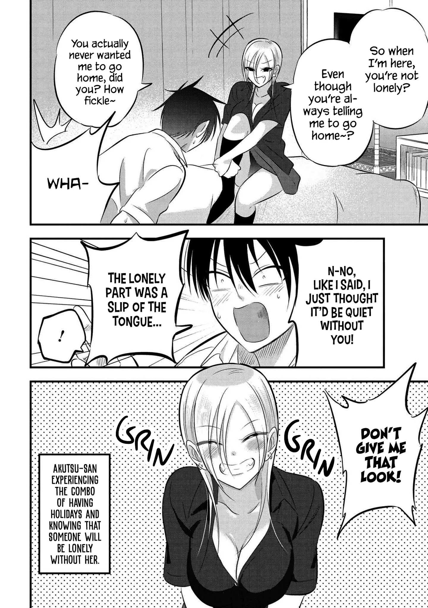 Read Please Go Home, Akutsu-San! Manga Online