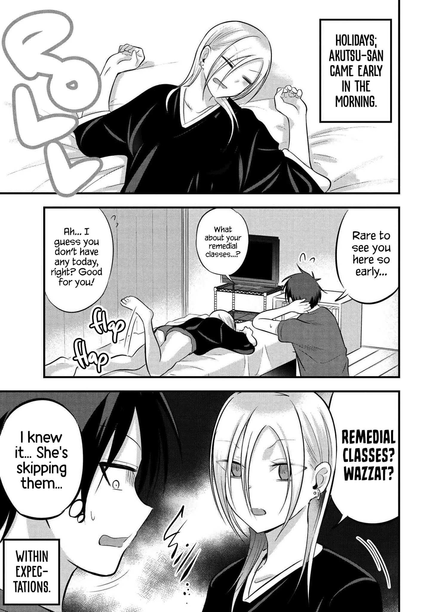 Read Please Go Home, Akutsu-San! Manga Online