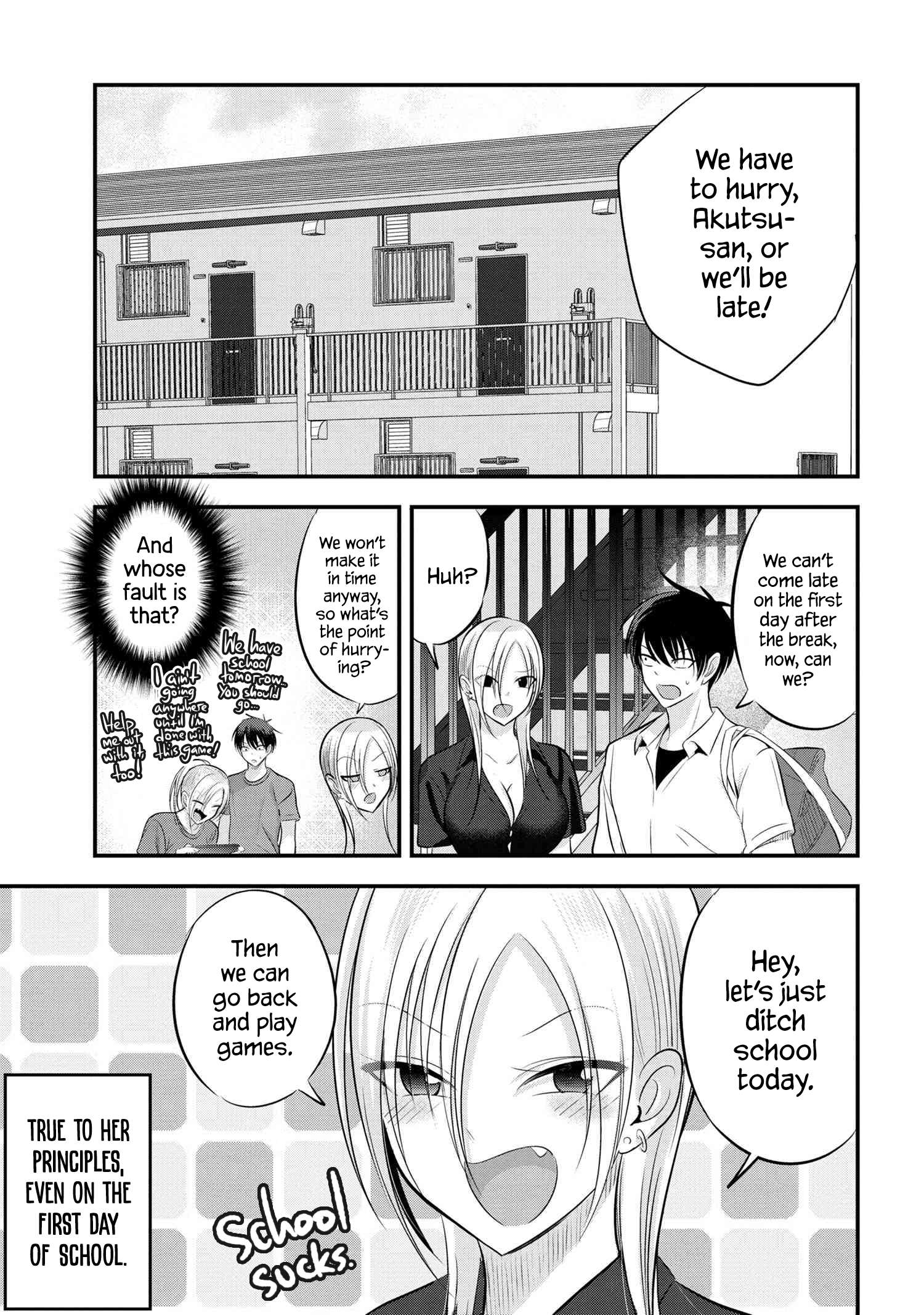 Read Please Go Home, Akutsu-San! Manga Online