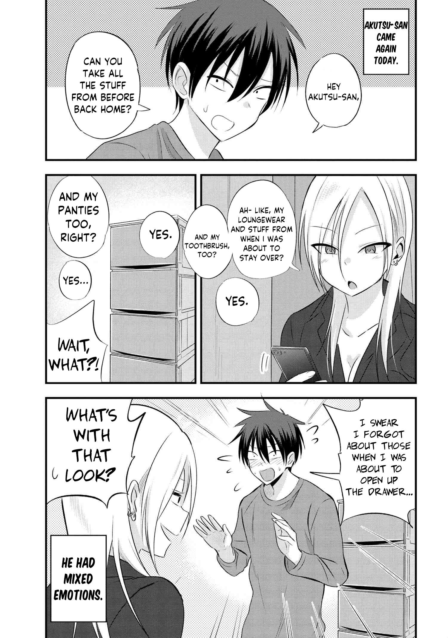 Read Please Go Home, Akutsu-San! Manga Online