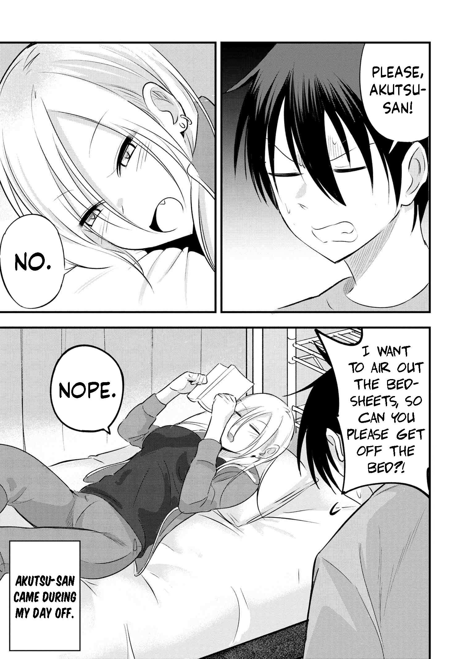 Read Please Go Home, Akutsu-San! Manga Online