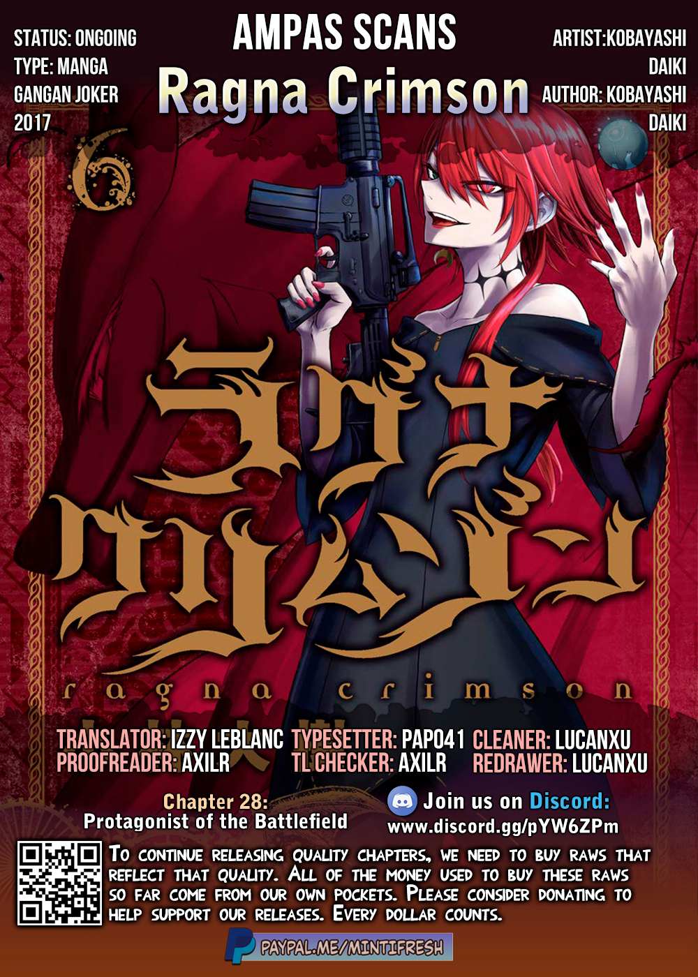 Read Ragna Crimson Manga Online