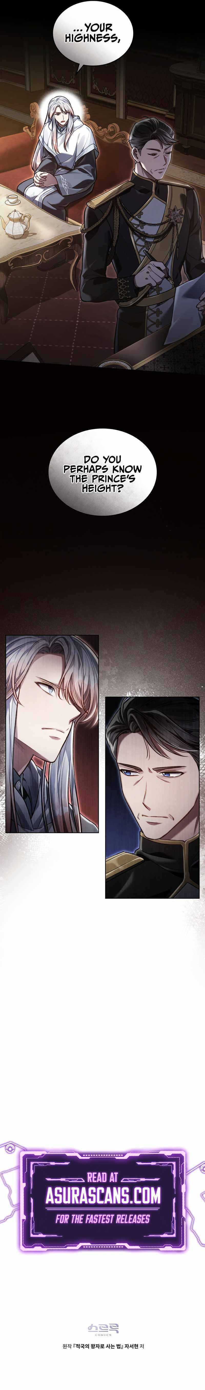 Read Reborn as the Enemy Prince Manga Online
