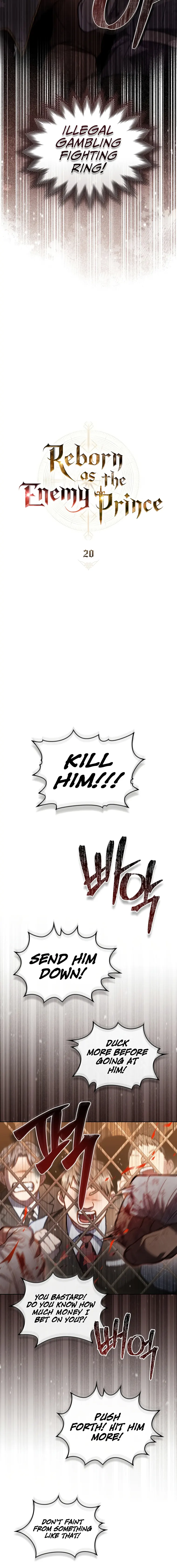 Read Reborn as the Enemy Prince Manga Online