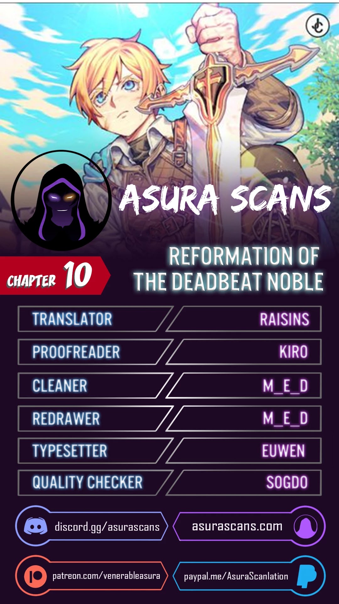 Read Reformation of the Deadbeat Noble Manga Online