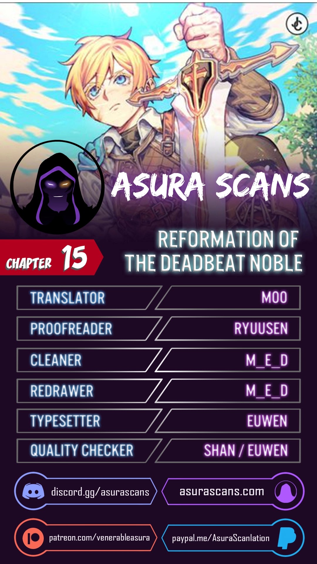 Read Reformation of the Deadbeat Noble Manga Online