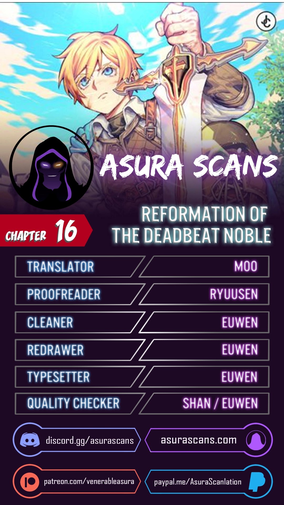 Read Reformation of the Deadbeat Noble Manga Online