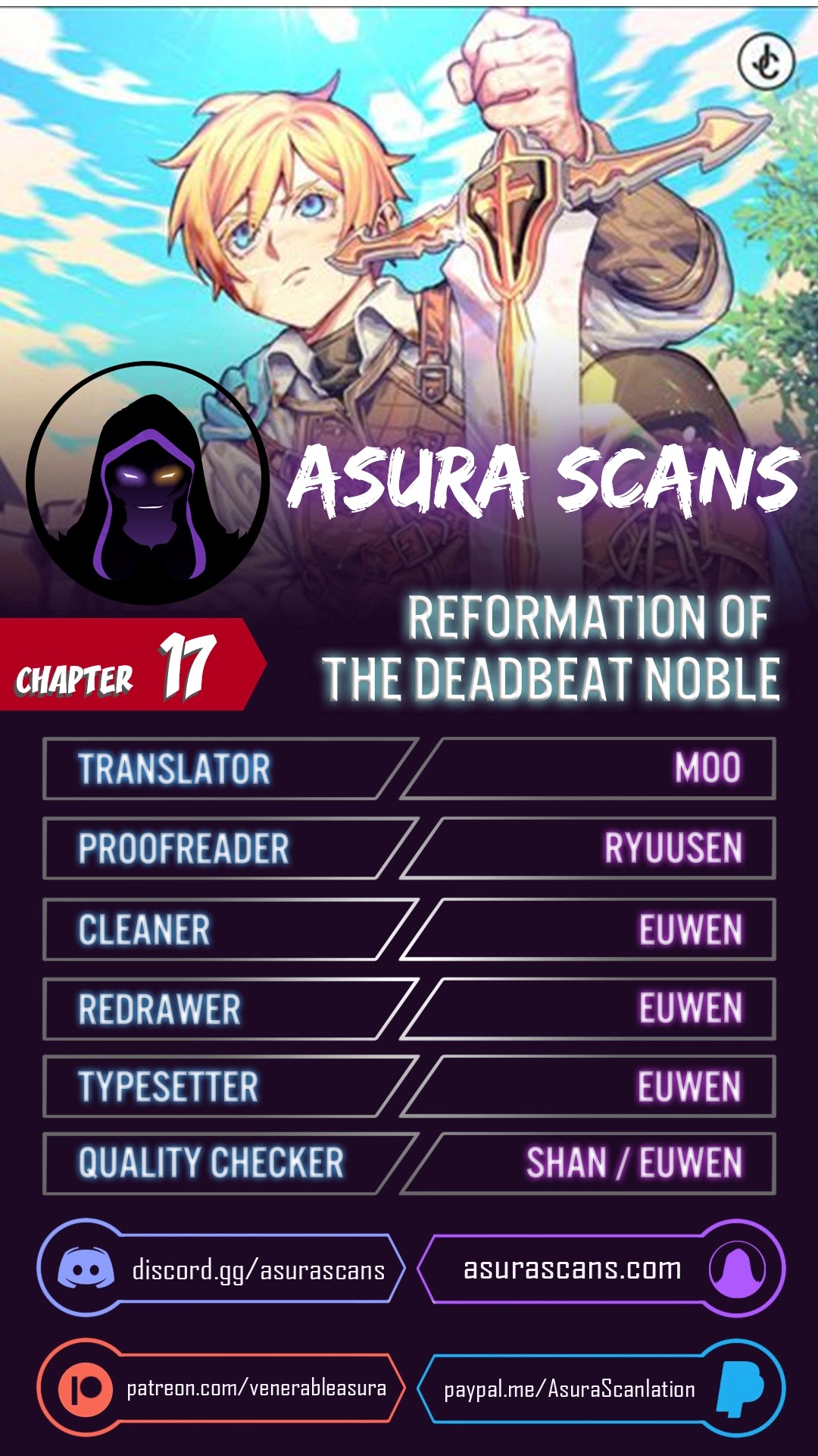 Read Reformation of the Deadbeat Noble Manga Online