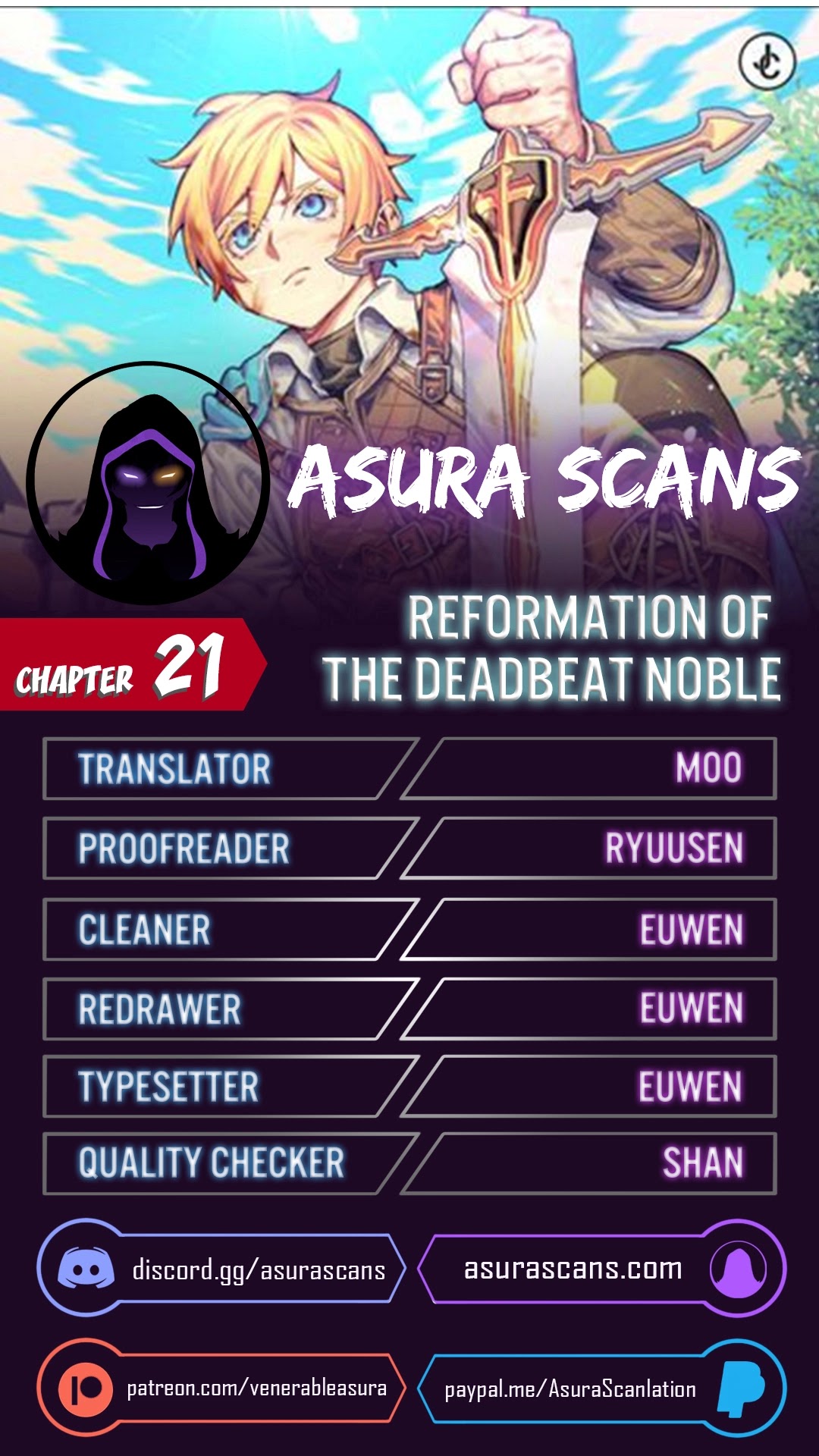 Read Reformation of the Deadbeat Noble Manga Online