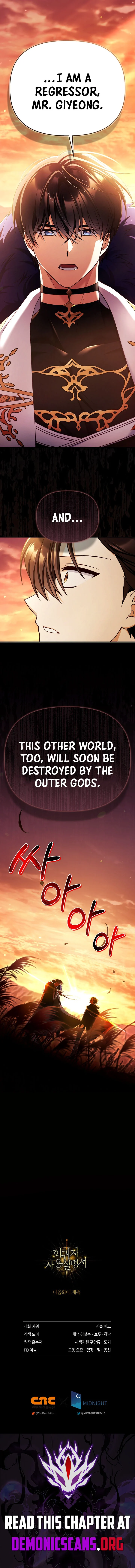 Read Regressor Instruction Manual Manga Online