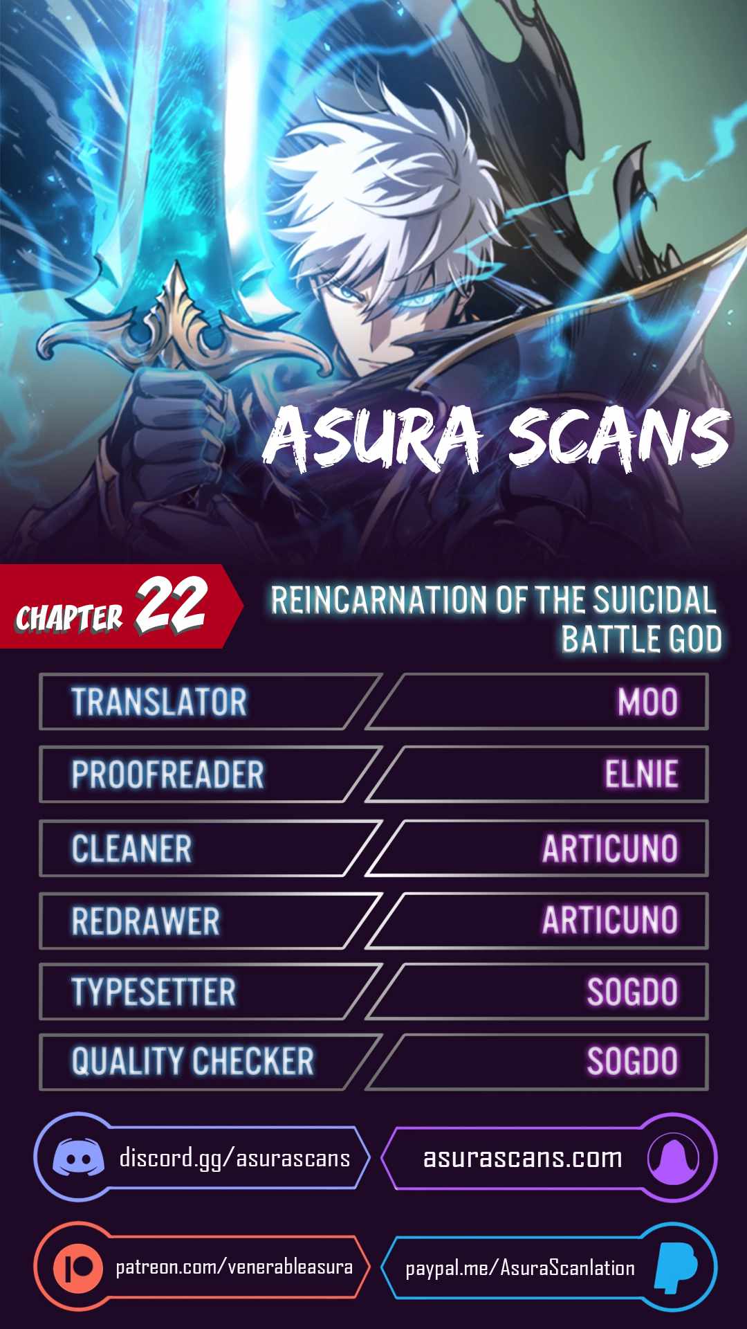 Read Reincarnation Of The Suicidal Battle God Manga Online