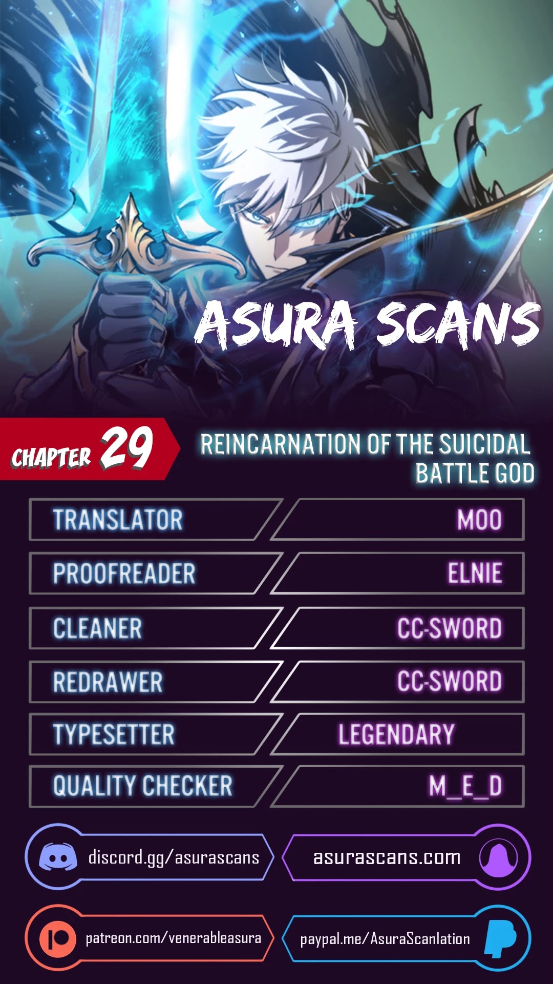 Read Reincarnation Of The Suicidal Battle God Manga Online
