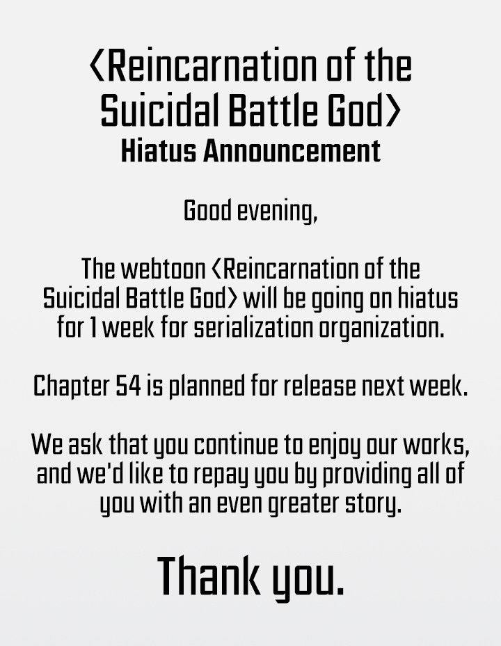 Read Reincarnation Of The Suicidal Battle God Manga Online
