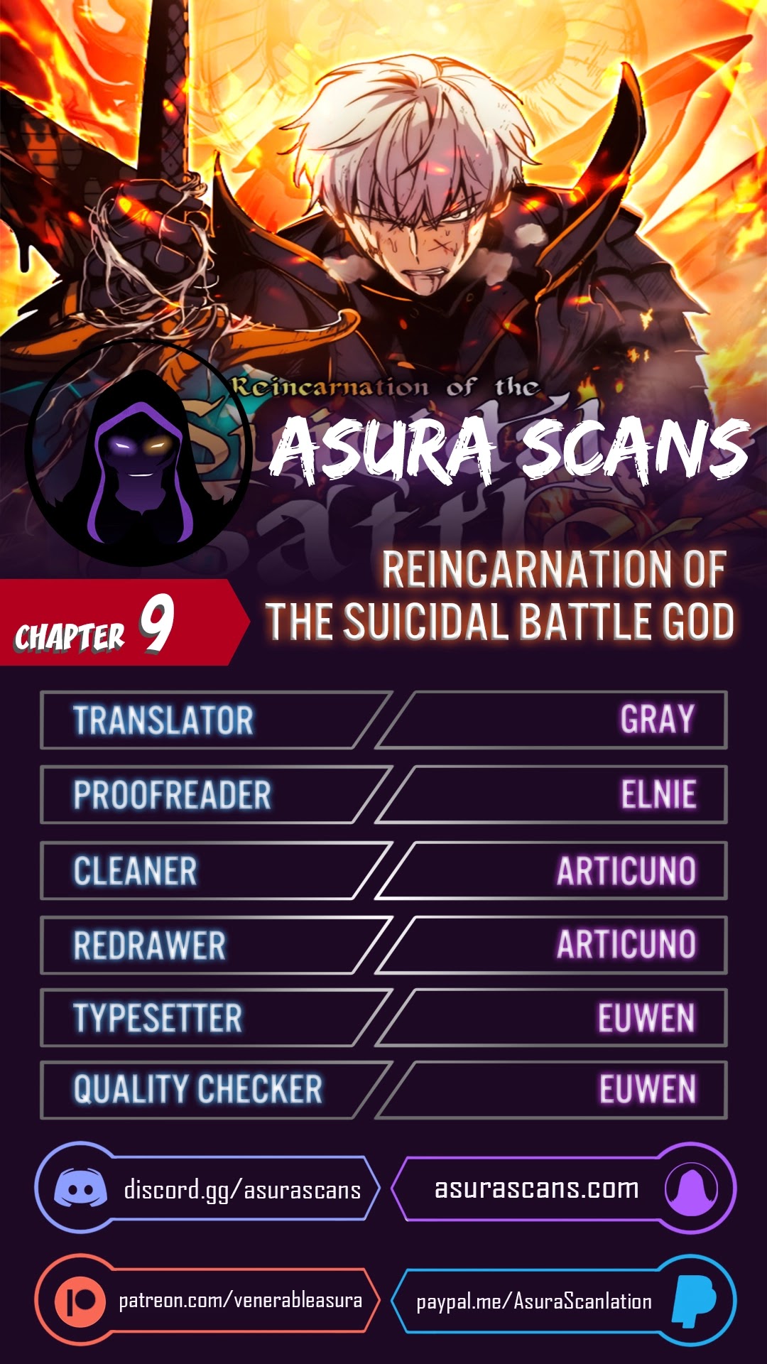 Read Reincarnation Of The Suicidal Battle God Manga Online