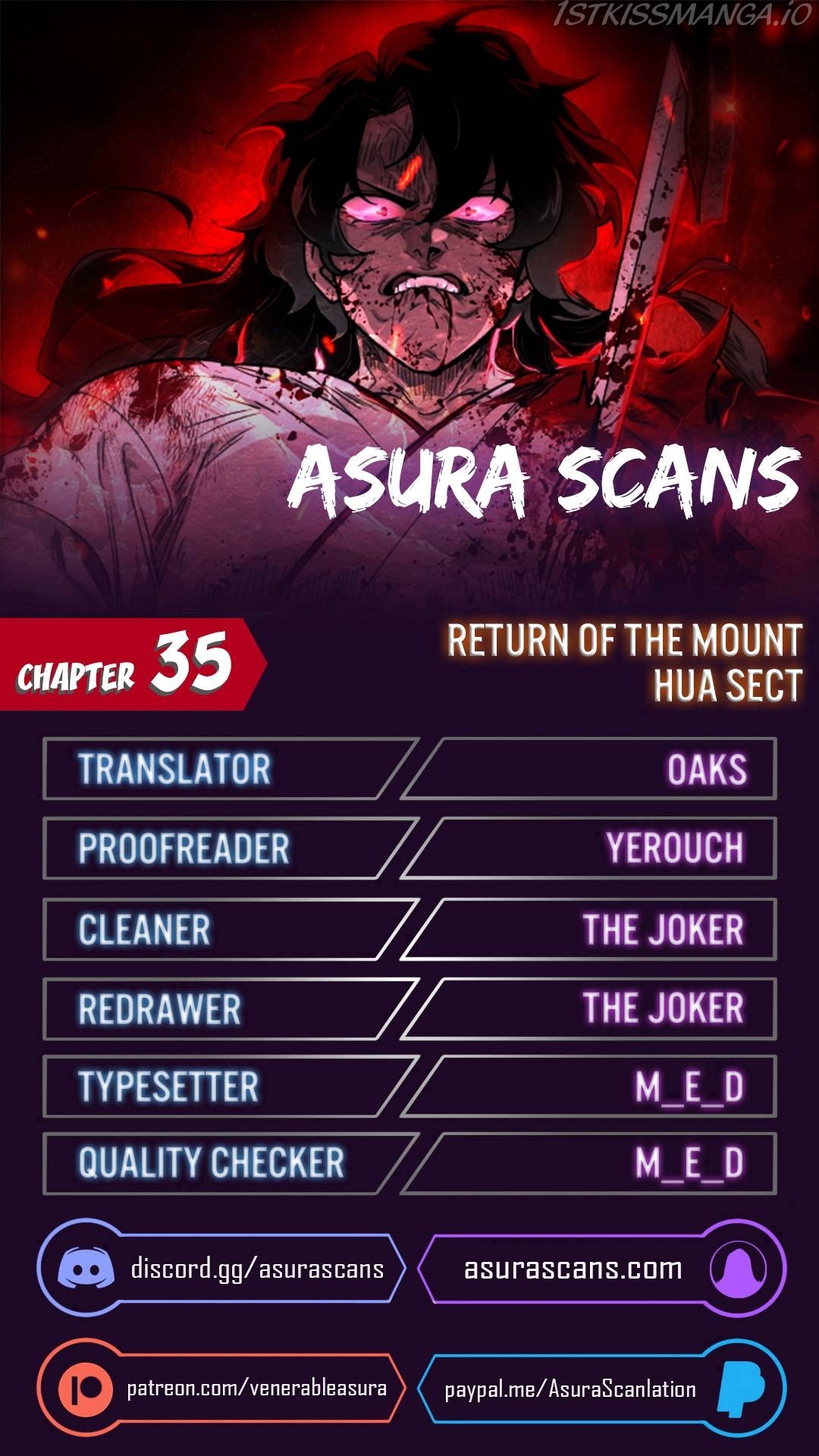 Read Return Of The Mount Hua Sect Manga Online