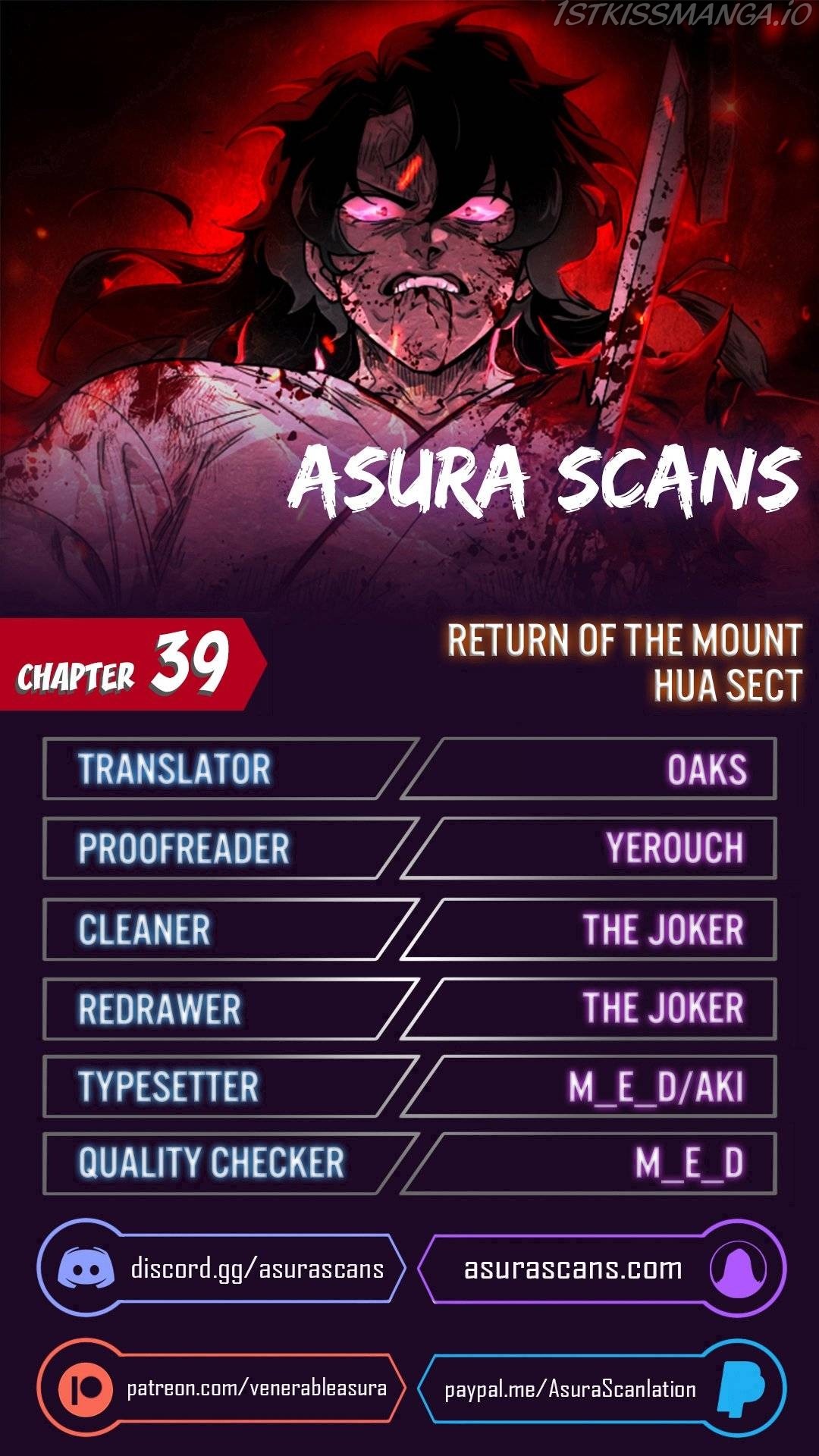 Read Return Of The Mount Hua Sect Manga Online