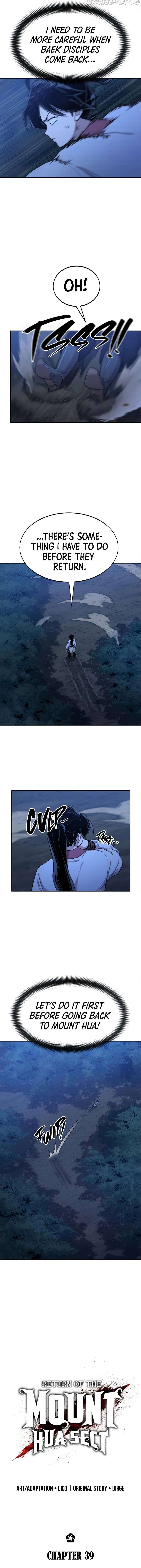 Read Return Of The Mount Hua Sect Manga Online