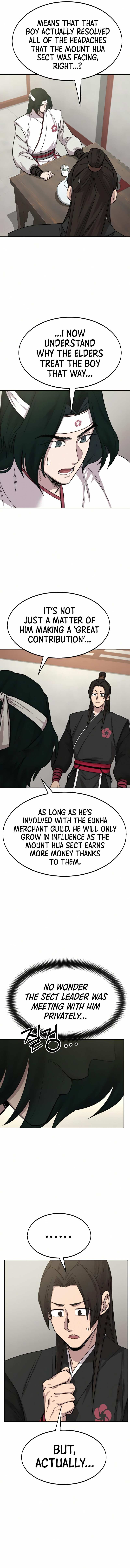 Read Return Of The Mount Hua Sect Manga Online