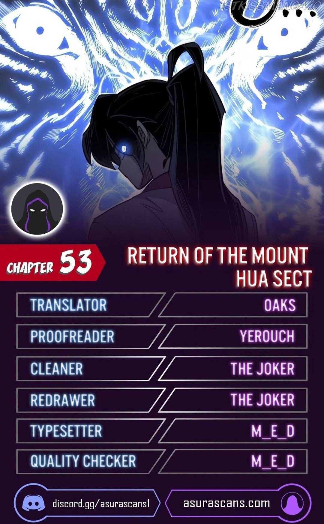 Read Return Of The Mount Hua Sect Manga Online